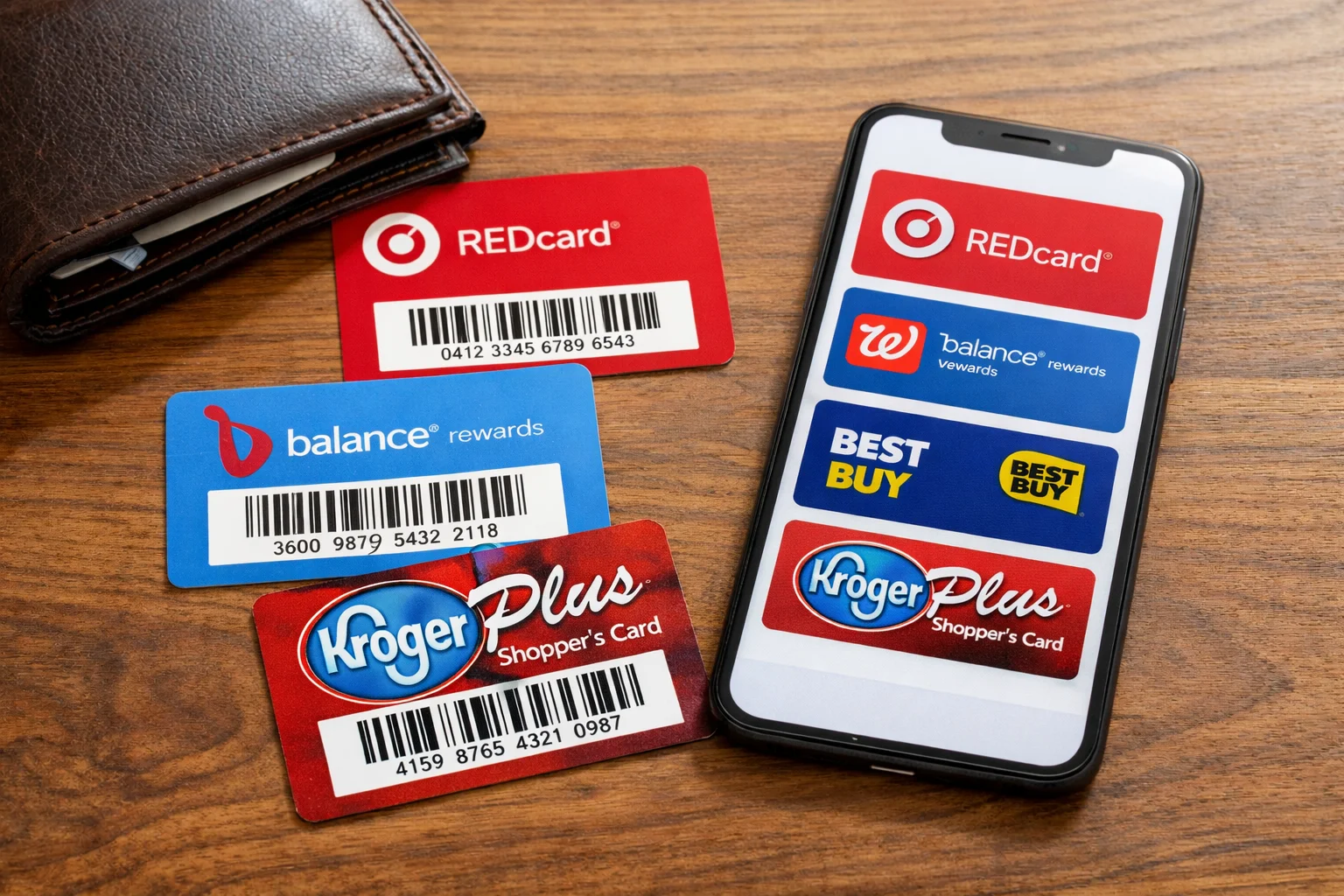 Physical loyalty cards consolidated in one app